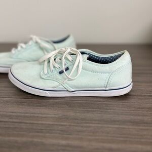 VANS Mint Color Casual Sneaker Lace Up Flat cottagecore girlhoodcore Minimalist